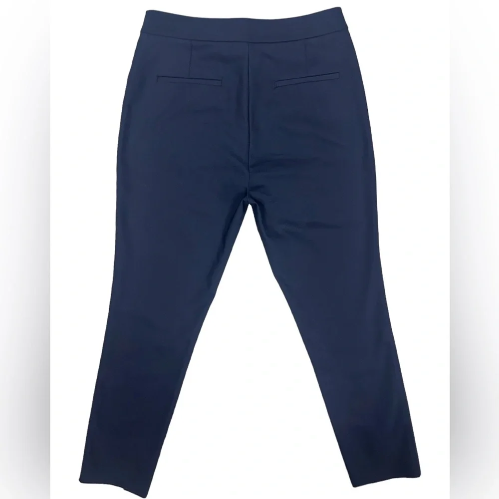 HELMUT LANG Slim Leg Twill Trouser Pants Black Raw Hem Black Sz. 10 DarkAcademia - Picture 11 of 16